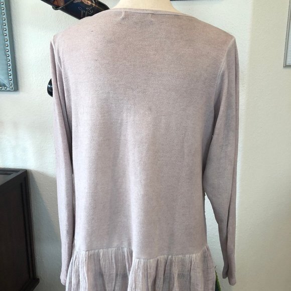 Simply Couture Light Pink Polyester Dress - Picture 4 of 5